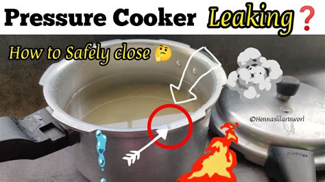 pressure cooker leaking water|6 Common Ninja Pressure Cooker Problems。